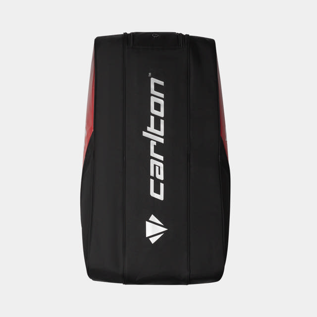 C AC PRO 3 COMP RACKET BAG BLK/RED