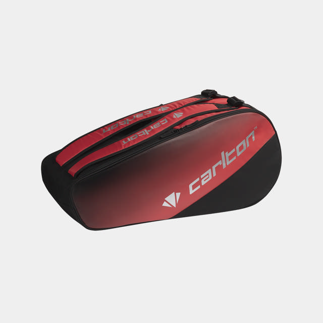 C AC PRO 2 COMP RACKET BAG BLK/RED