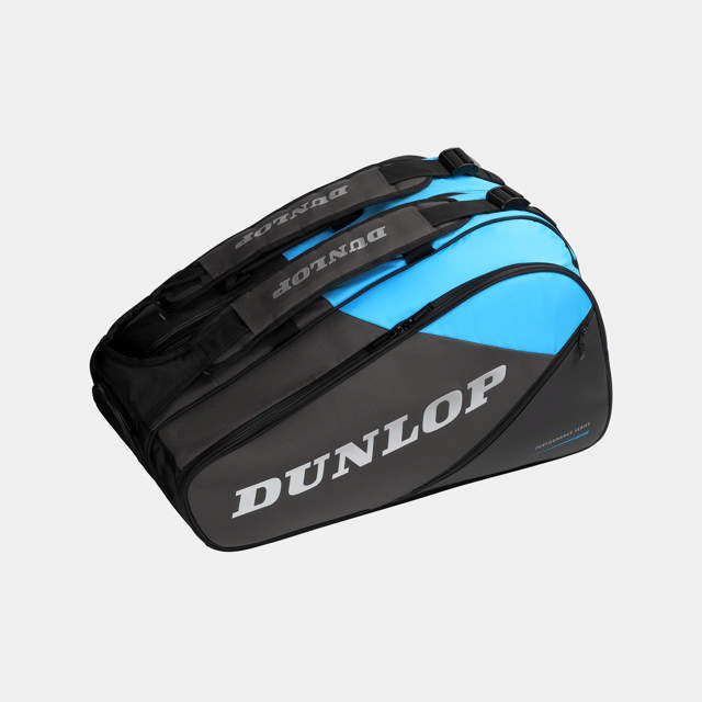FX-PERFORMANCE RACKETBAG CYAN / GUN METAL