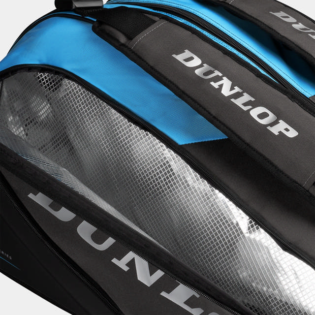 FX-PERFORMANCE RACKETBAG CYAN / GUN METAL